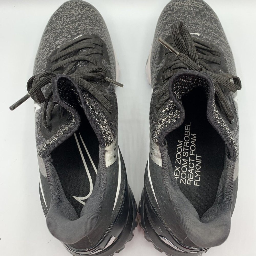 Nike Air Zoom Infinity Tour Flyknit Golf Shoes Cleats CT0540-001 Mens Size 8 - Picture 7 of 11